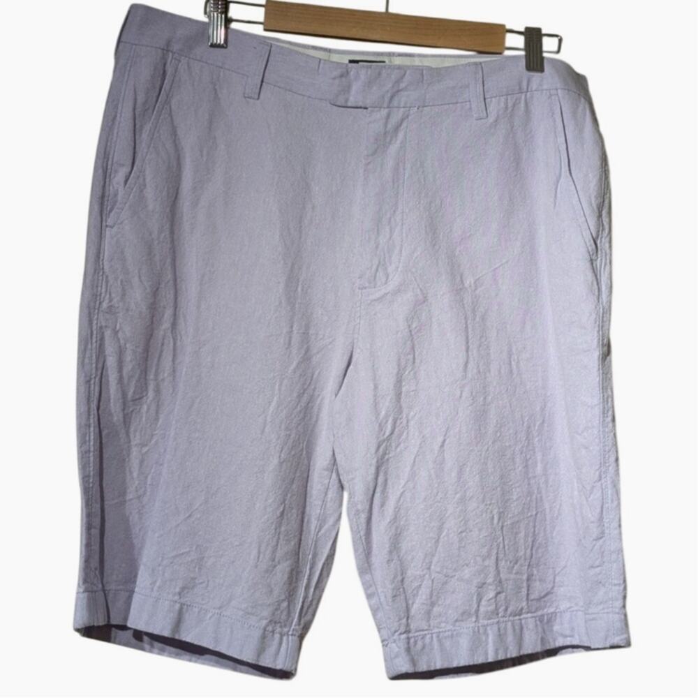 J. Crew Lavender Rivington Linen Cotton Blend Short Mens' Size 35